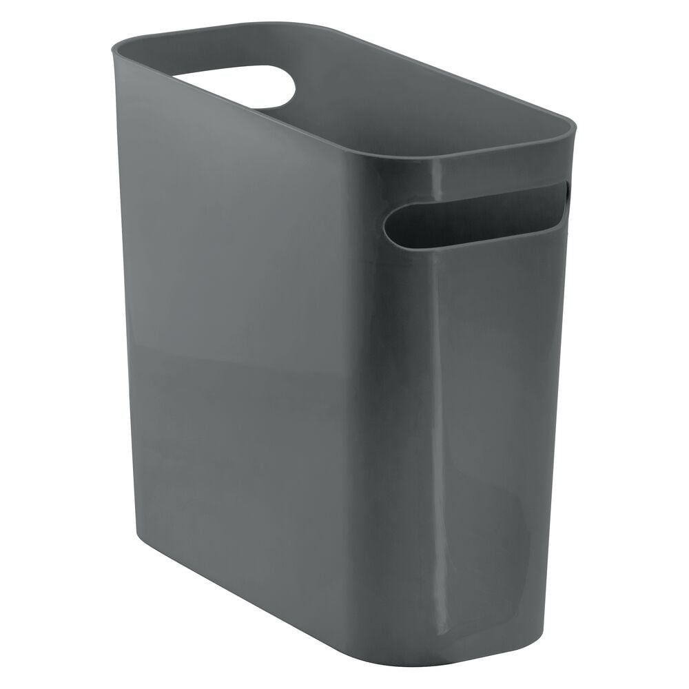 Waste Basket Lid Set Of 4 Can Trash Plastic Office Bathroom Garbage Recycle Bin 