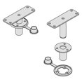 thumbnail image 4 of Magma Dual Locking Flush Deck Socket Mount, 4 of 5