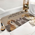 thumbnail image 5 of Funny Dog,Cat Decorat-Dog,Cat Welcome Doormat- Dog,Cat Photo Doormat-Funny Welcome Mat-Gift For Dog,Cat Mom,Dad,Indoor Doormat,Front Back Door Mat 17”x30”, 5 of 7