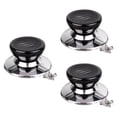 thumbnail image 3 of 3 Pieces Pot Lid Handle Knob Cap Universal Replacement Heat Resistant PP Stainless Steel for Kitchen Cookware Users, 3 of 9