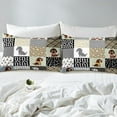 thumbnail image 4 of Dachshund Bed Sheets Twin,Sausage Dog Flat Fitted Sheet,Cute Puppy Pet Bedding Set,Patchwork Buffalo Plaid Top Sheet with Deep Pocket 3Pcs(1 Flat Sheet,1 Fitted Sheet,1 Pillowcase), 4 of 6