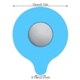 thumbnail image 2 of Tapón de silicona para bañera, baño, impermeable, tapón de drenaje para bañera, lavadero, cocina, fregadero, tapón de agua, azul Eigraketly LF0145-02B, 2 of 6