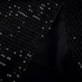 thumbnail image 5 of Womens Tee Sparkling Carnival Camisole Commute Sleeveless Sequin Womens Tee,Black,2XL, 5 of 6