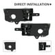 thumbnail image 5 of Left +Right Side Interior Inner Door Handle for 2007-2012 Hyundai Santa Fe with Gray Knob 82610-2B01, 5 of 5