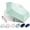 green, variant on Japan Pencil Umbrella, Travel Umbrella Compact Mini, Ultra Lightweight Folding Pocket Parasol with UPF 50+ UV Protection, Small Portable Rain Umbrellas
