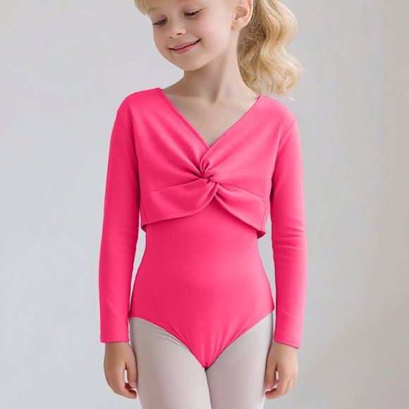 Girls Long Sleeve Thermal Layering Vest for Ballet Practice and Dance Wear Pure Color Lined Top Toddler Girl Long Sleeve T Shirts Girls Size 8 Toddler for Girls Short Sleeved Shirts for Girls Tops