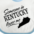 thumbnail image 4 of Inktastic Someone in Kentucky Loves Me Boys or Girls Baby Bib, 4 of 4