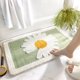 thumbnail image 1 of Alfombra de puerta de entrada de Margarita para dormitorio, sala de estar, alfombras de cocina súper absorbentes, alfombras de piso de baño antideslizantes, alfombrilla suave para pies Fivean unisex, 1 of 2