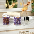 thumbnail image 4 of Yayeee 2 Pack Qtip Holder Bathroom Cotton Swab Canister with Lid Clear Dispenser Set, Halloween Ghosts Purple, 4 of 6