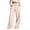 Beige, variant on LEBONYARD Women Wide Leg Pants Loose High Waist Trousers,Women Fashion Trousers Full Pants Casual Straight Solid Color Loose Casual Wide Leg Pants Hot Pink S