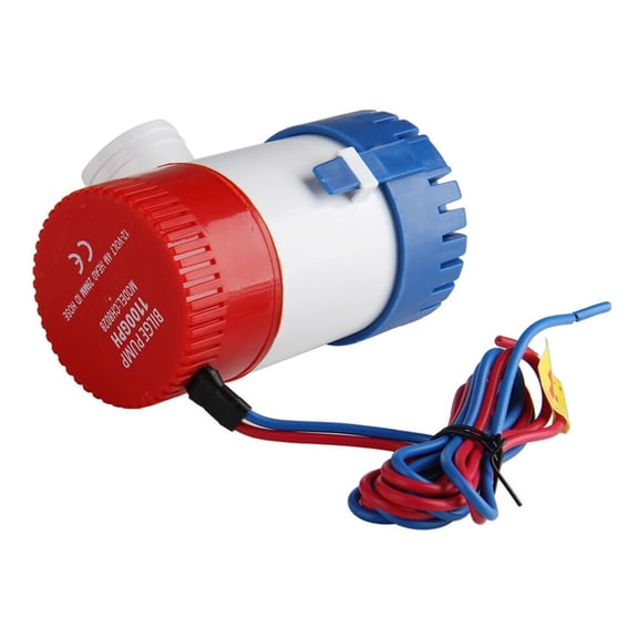 12V DC RV Water Supply Pump, 1100GPH Submersible Bilge Pump for RV, Boat, Marine, Agricultural Irrigation and Household Use