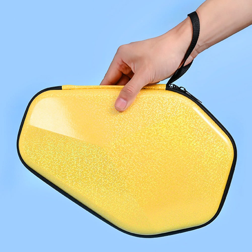 Splihome Table Tennis Racket Bag Eva Hard Shell Table Tennis Paddle Box Case Storage Bag