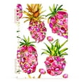 thumbnail image 2 of Pink Pineapples Ring Binder Notebook Journey Note Diary College Ruled Spiral Notebook Study Loose Leaf Paper A5 60 Pages, 2 of 8