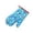 Blue, variant on Oven Mitt, Heat Resistant Kitchen Glove With Non Slip Grip, Yellow Microwave Cooking Accessory For Baking Grilling Frying Handling Hot Cookware Bakeware Protective Glove For Home