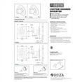 thumbnail image 2 of Delta Linden 6-Setting 3-Port Diverter Trim in Stainless (Valve Not Included) T11994-SS, 2 of 2