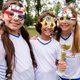 thumbnail image 4 of Gafas de fiesta temáticas de los Juegos Franceses 2024, marco de gafas de papel, decoraciones temáticas olímpicas 2024 (8 piezas), 4 of 5