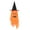 Orange, variant on Xinwanna Halloween Hanging Decoration Outdoor Hanging Pumpkin Ghost with Witch Hat for Outside Yard Porch Lawn Tree Decor (Mix Color)