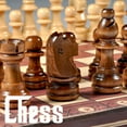 thumbnail image 3 of Wooden Folding Chess Travel  Chess Set Toys For Kids And Adults, 3 of 8