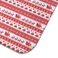 thumbnail image 3 of Red Christmas Pattern Dish Drying Mat for Kitchen 1 Pack, Ultra Absorbent Microfiber Dishes Drainer Mats,18x24in(46x61cm), 3 of 4
