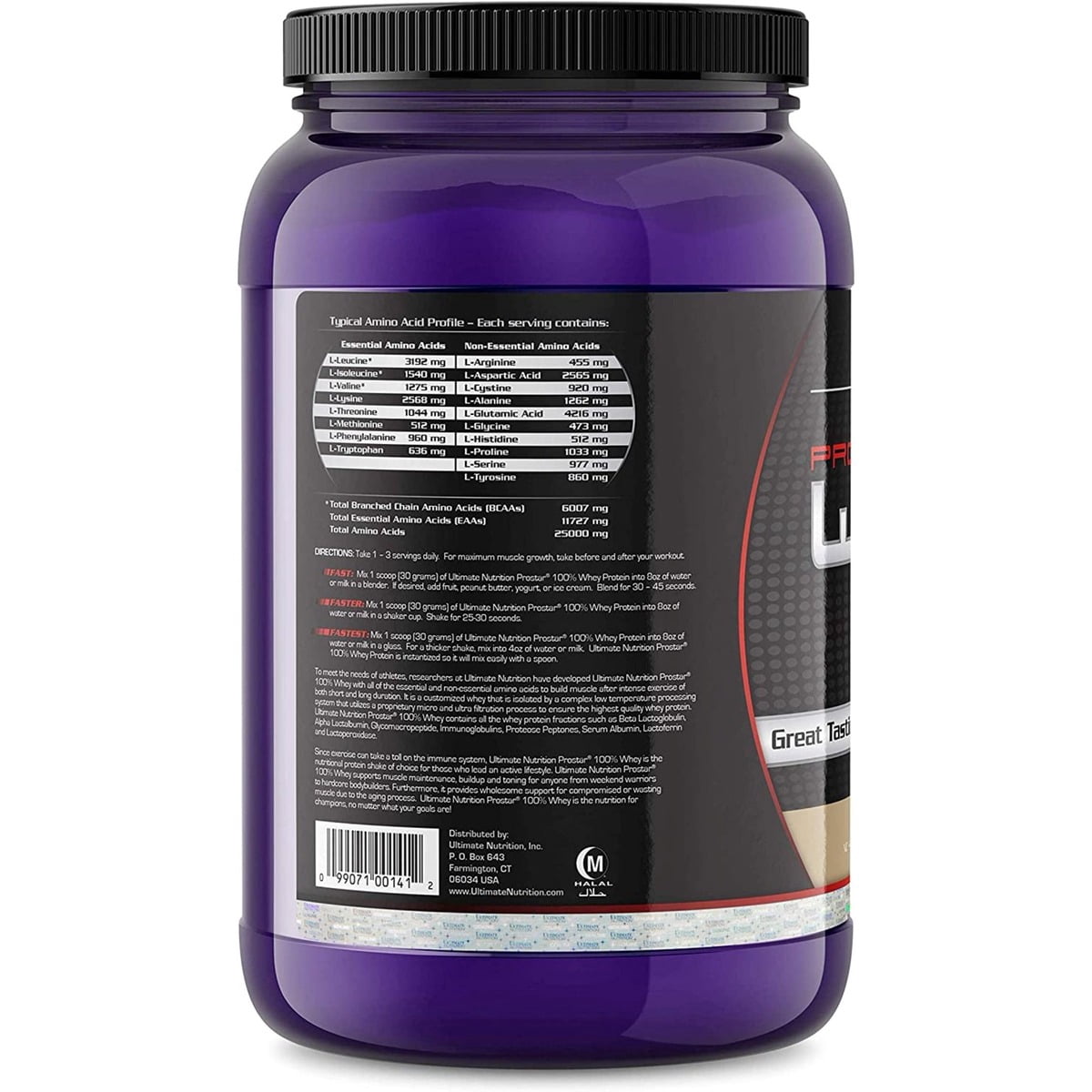 Ultimate Nutrition Prostar 100% Whey Protein Powder-Natural 2lb