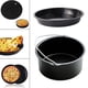 thumbnail image 5 of Accesorios para freidora de aire Molde para pasteles Utensilios para hornear Bandeja para hornear Molde para pasteles recubierto Molde para pizza 7 pulgadas, 5 of 9