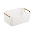 thumbnail image 2 of Organizador para almacenamiento, soporte para ropa, contenedor de juguetes para cocina y mesa Blanco, 2 of 9