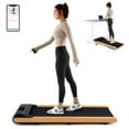 thumbnail image 1 of Costway Cinta de correr 3 en 1 con plataforma para caminar debajo del escritorio y control remoto inteligente mediante aplicación con pantalla LED, 1 of 2