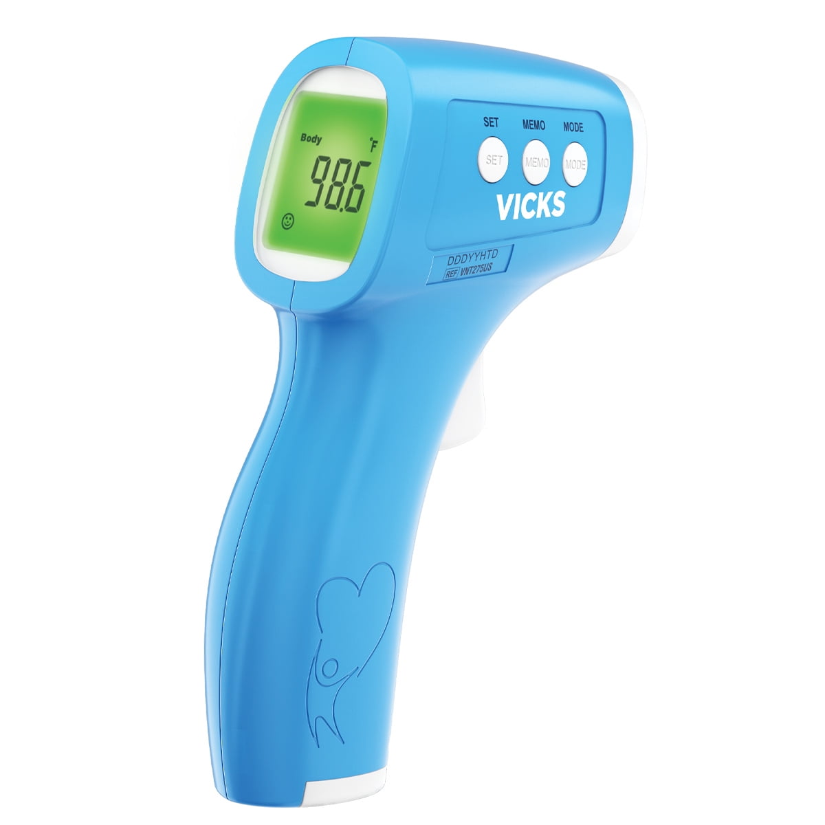 Vicks Non Contact Infrared Body Thermometer, VNT275US, Blue/White -  Walmart.com