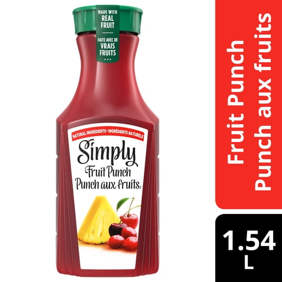 Simply Fruit Punch Bottle, 1.54 Liters