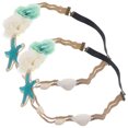thumbnail image 3 of 2pcs Sea Star Flowers Shell Decorative Hair Bands Headpieces Hair Ornaments, 3 of 7