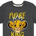 thumbnail image 3 of The Lion King - Future King - Simba - Toddler & Youth Short Sleeve Graphic T-Shirt, 3 of 5