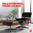thumbnail image 2 of UTILIA Sillón Lounge Reclinable Individual con Ottoman, Diseño Moderno Tipo Sofá para Sala, Recámara u Oficina, Estilo Elegante y Cómodo para Adultos, 2 of 7