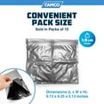 thumbnail image 4 of Camco Toilet Waste Bag 41548 Use With Camco Toilet Bucket; Black; With Biodegradable Powder That Gels Liquids Upon Contact; Leak Proof Double Bag Design; Pack Of 10, 4 of 12