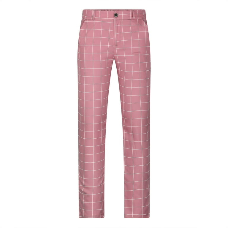 【SHALOM】24FW PINK WORLD PANTS EchfiProm Dress Pants Men Pants Clearance Straight Leg Pink