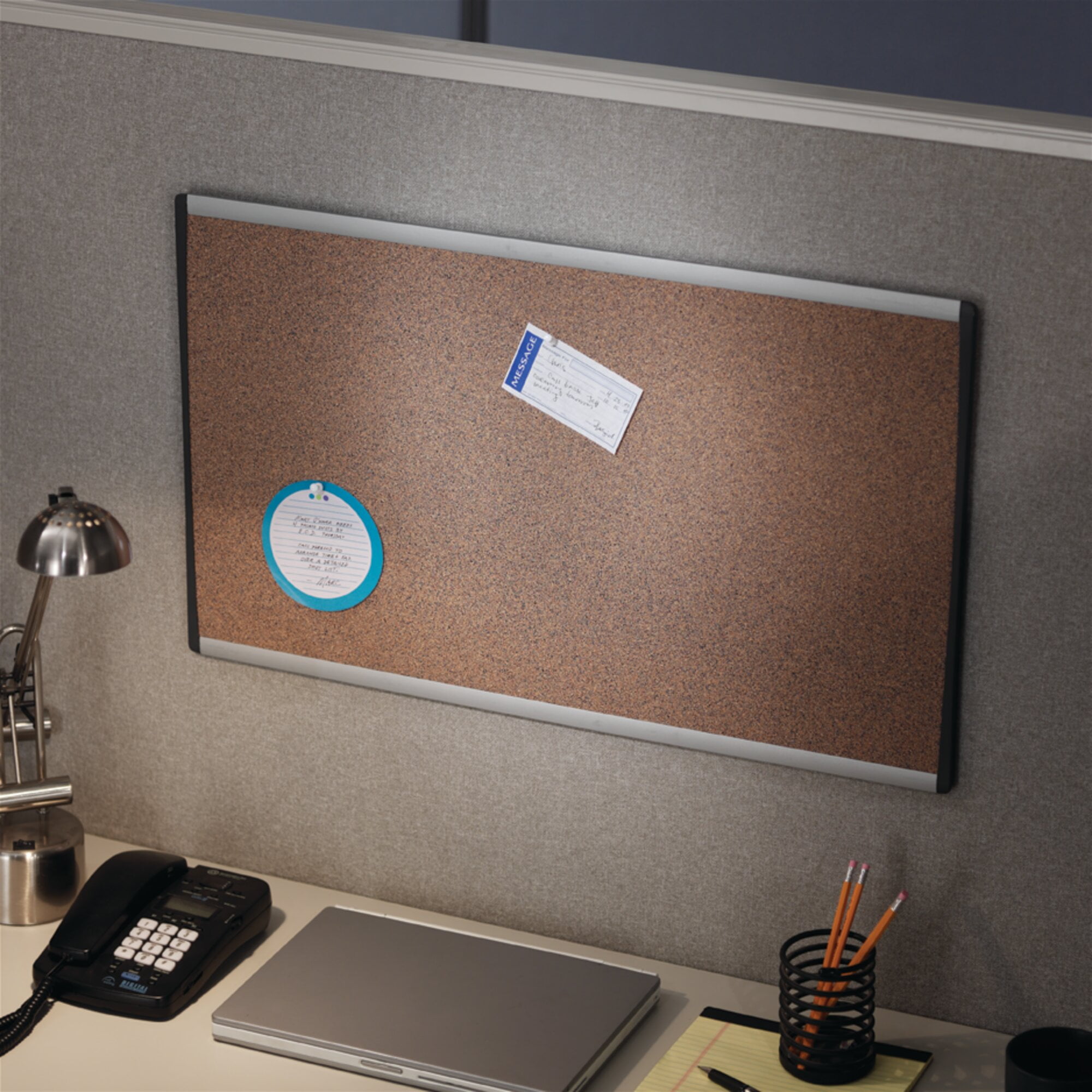 Quartet, QRTARCB3018, Arc Cubicle Bulletin Board, 1 / Each