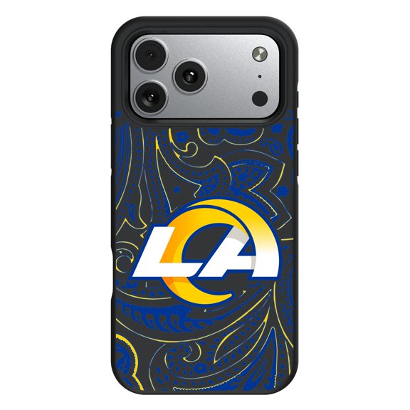 Los Angeles Rams iPhone Paisley Design Bump Case