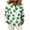 Green-D, variant on St Patrick Shirts For Women Long Sleeve Lapel Button Down Print Tops Casual Loose Stylish Festival Blouse (S, Green-I)
