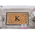 thumbnail image 7 of A1HC- Designer Hand-Crafted Rubber & Coir Decorative Frame Molded Door Mat, Perfect and more functional size 24x36 Inch Monogrammed, 7 of 7