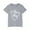 Gray, variant on MeetoTime Kids Summer Cotton Short Sleeve Tops Comfortable Round Neck Heart Printed Sports T-Shirt for Boys Girls