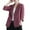 Red, variant on Baberdicy Lady Blazer Women's Linen Blouse Casual Long Sleeve Jacket Women's Blazers & Suit Jackets Blue