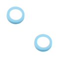 thumbnail image 3 of Maytalsory Aquarium Diffuser Atomizer Ceramic Disc Replacement Aquatic Plants Refinement Membrane Slices white L 2Set, 3 of 6