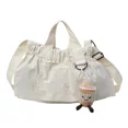 thumbnail image 3 of Bolsos de mano LinDeJuan Gran capacidad con compartimento interior y asa superior Lona, 3 of 5
