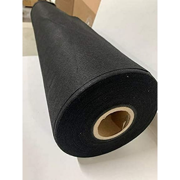 Upholstery Dust Cover & Black Cambric 1.40 oz = 40g, 36" Wide (15 Yards)