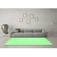 thumbnail image 3 of Ahgly Company Indoor Square Abstract Emerald Green Contemporary Area Rugs, 5' Square, 3 of 4
