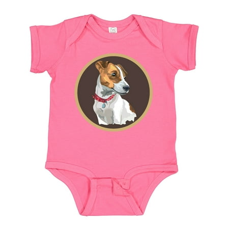 

Inktastic Jack Russell Terrier Dog Art Gift Baby Boy or Baby Girl Bodysuit