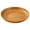 Brown2, variant on Round Platter, Durable Imitation Wood Grain Plastic Plates Serving Tray for Holding Fruit, Bread, Cheese, Nut, Coffee, Tea, Storage Trays Saucer for Home & Coffee Shops, 1Pc(Brown,7.8x7.8")