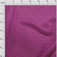 thumbnail image 3 of oneOone Viscose Jersey Dark Magenta Fabric Christmas Quilting Supplies Print Sewing Fabric By The Yard 60 Inch Wide, 3 of 5
