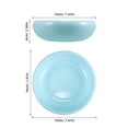 thumbnail image 2 of unbranded Lavabo De Pinceles Imitación Porcelana Plástico Azul Para Limpieza Y Tinta Artística, 2 of 8