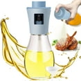 thumbnail image 1 of Pulverizador de aceite de oliva de vidrio de 200 ml, pulverizador de aceite de cocina, botella pulverizadora de aceite, pulverizador de aceite de canola, para hacer ensaladas, hornear, freír, barbacoa, 1 of 5