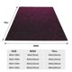 thumbnail image 3 of Balery Dark Purple Glitter Manta de Felpa Suave y Acogedora – Cobija de Franela Aterciopelada para Cama, Lavable y Cálida para Sofá, Mascotas, Transpirable-40"x30", 3 of 7